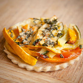 Summer Vegetable Tartlet