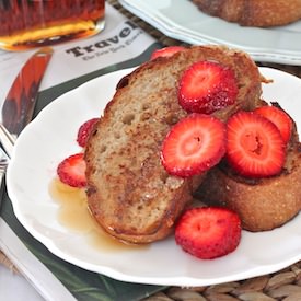 Vegan Coconut French Toast