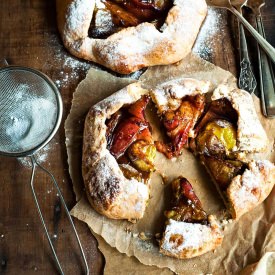 Nectarine and Plum Mini Galettes