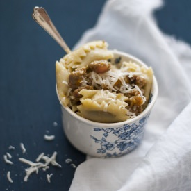 Ravioli with Meat Sauce Romagna