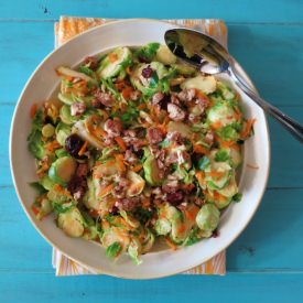 Fall Harvest Brussels Sprouts