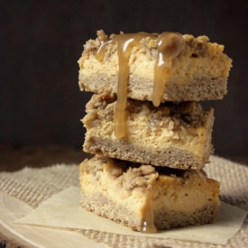 Pumpkin Crumb Bars