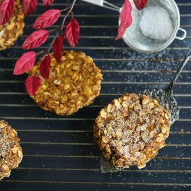GF Vegan Spiced Pumpkin Oat Cookies
