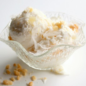 Piña Colada Coconut Milk Ice Cream