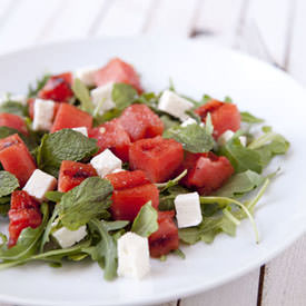 Grilled Watermelon Salad