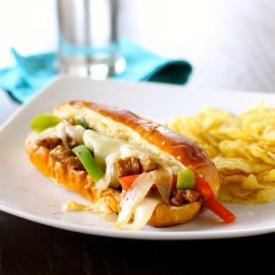 Philly Cheesesteaks (Vegetarian)