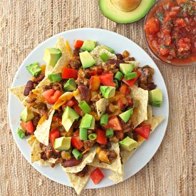 Healthy Loaded Nachos