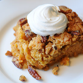 Pumpkin Crunch Cake