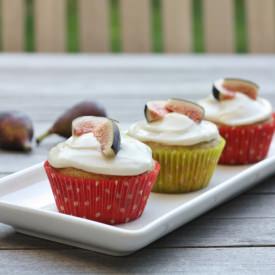 Green Tomato and Fig Cupcakes