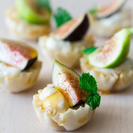 Fig Honey & Blue Cheese Mini Tarts