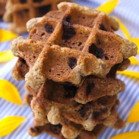 Maple Choclate Chip Waffle Cookies
