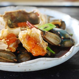 Raw Crabs Marinated in Soy Sauce