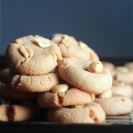 Salted Peanut Butter Cookies