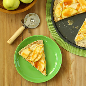 Caramel Apple Sugar Cookie Pizza