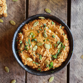 Roasted Pumpkin Seed Hummus