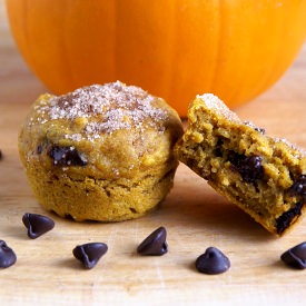 Chocolate Chip Pumpkin Muffins