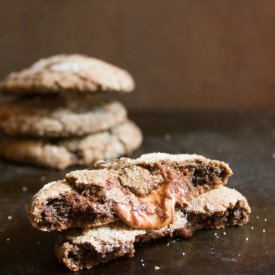 Caramel Chocolate Cookies