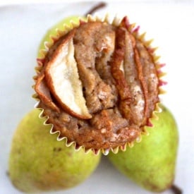 Vanilla Pear Muffins