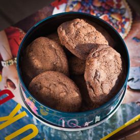 Chocolate Walnut Cranberry Cookies