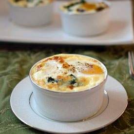 Eggs Baked In Cream