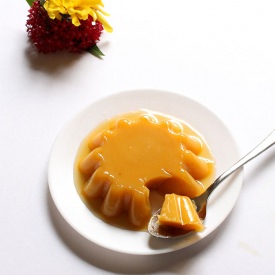 Vegan Caramel Custard