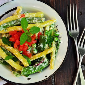 Beans and Peas Salad