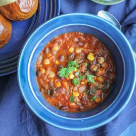 3 Bean Vegetarian Chili