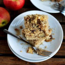 Whole Grain Apple Coffee Cake