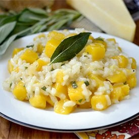 Butternut Squash and Sage Risotto