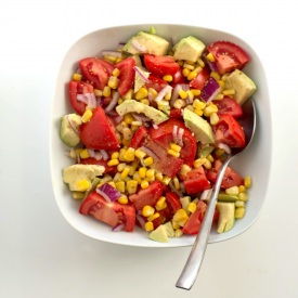 Tomato, Avocado and Corn Salad