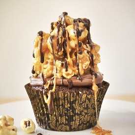 Popcorn Mud Cupcakes