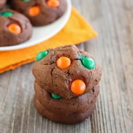 Chocolate Pumpkin Spice Cookies