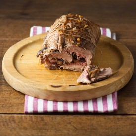 Roast with Figs and Salami