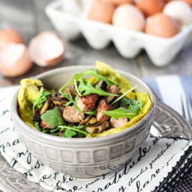 Omelette In A Bowl