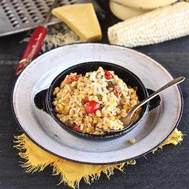 Roasted Corn Risotto w/Brown Butter