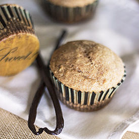 Maple Vanilla Bean Muffins