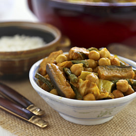 Beans and Vegetable Curry
