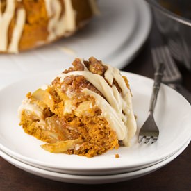 Pumpkin Apple Spice Cake