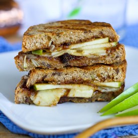 Gruyere, Apple & Fig Panini