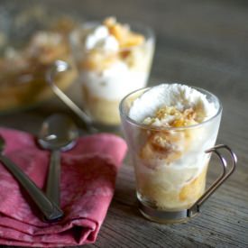 Peach Pie Sundae (Gluten Free)