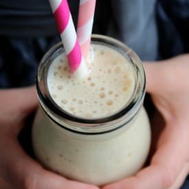 Peanut Butter and Banana Smoothie