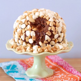 Chocolate & PB Cookie Dough Ball