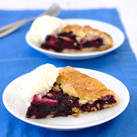 Blueberry-Apple Galette