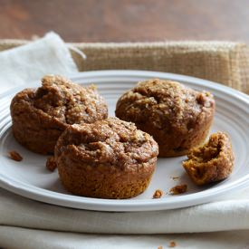 Cinnamon-Pecan Pumpkin Muffins