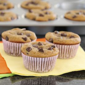 Chocolate Chip Pumpkin Muffins