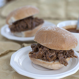 Simple Oven Barbecue Beef