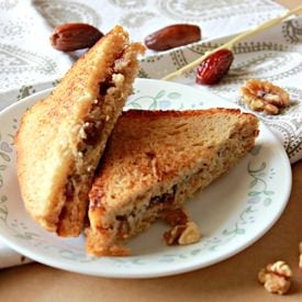 Date And Walnut Sandwich