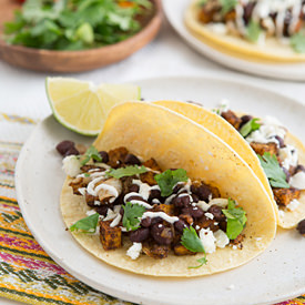 Sweet Potato & Black Bean Tacos