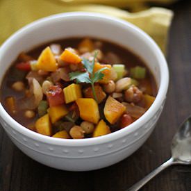 Butternut Squash and Chickpea Chili
