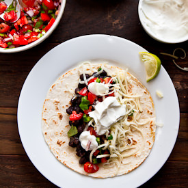 Black & White Tacos
